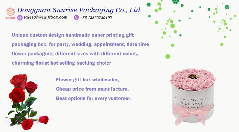 Unique custom design handmade paper printing gift packaging box