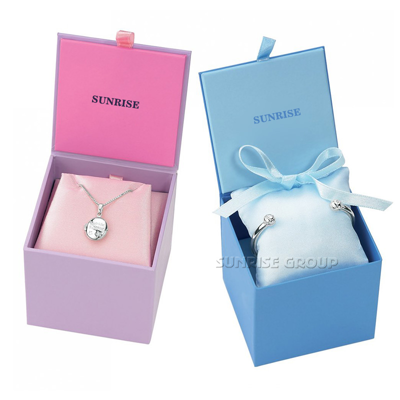 Small Bracelet Ring Paper Printing Jewelry Packaging Box