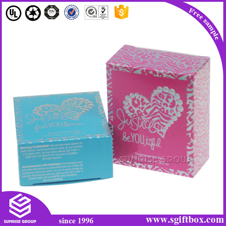 Custom Printing Recycle Cardboad Cosmetic Perfume Packaging Gift Box