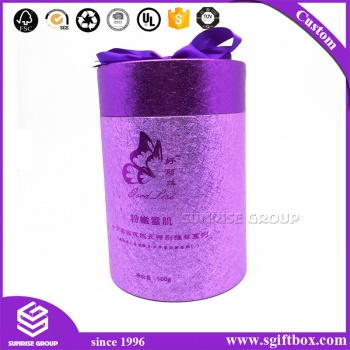 Luxury Customized Speciality Tube Round Paper Box for Packing