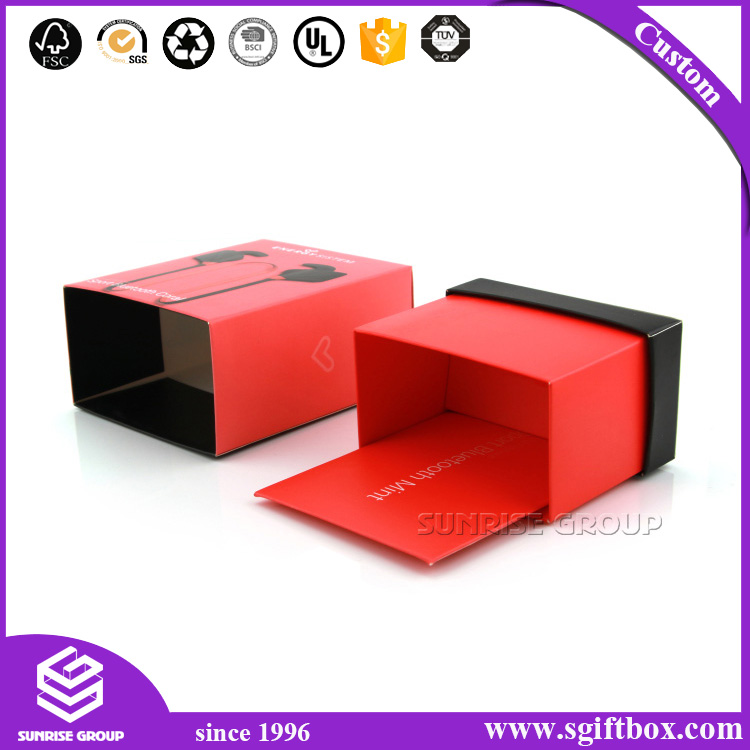 Superb Special High-end Packaging Earphone Microphone Luxury Drawer Box