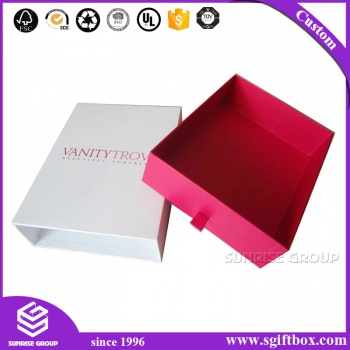 Pull Out Drawer Paper Box for Jewellery Clothing Shoes with handle