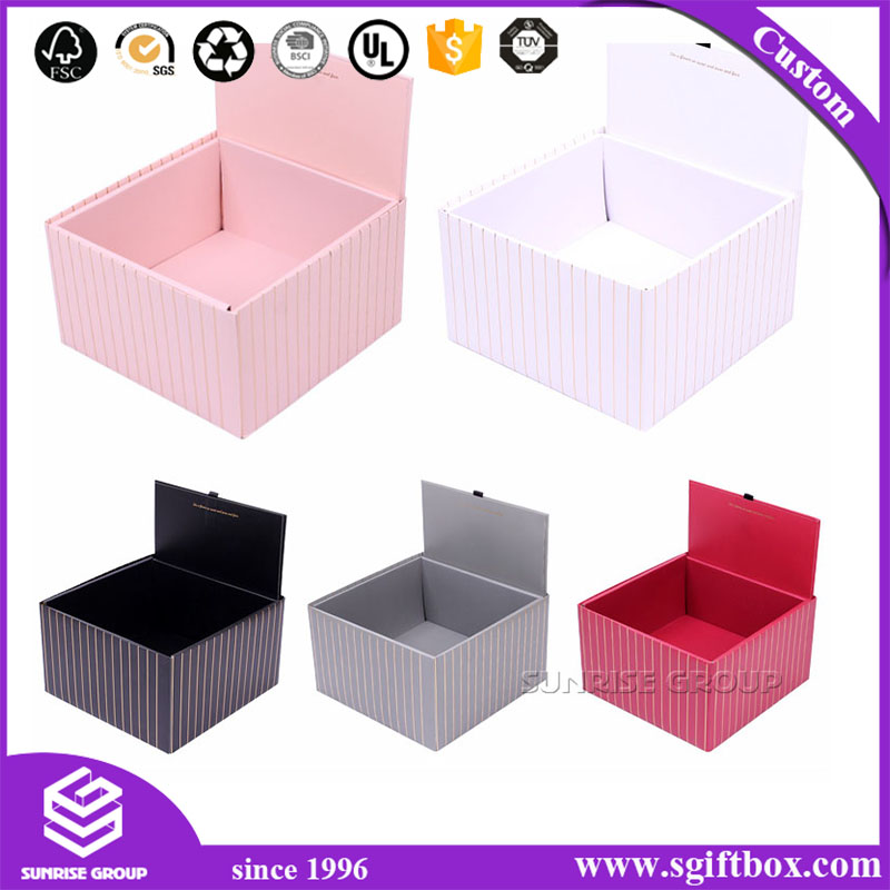 Customized Preserved Square Boxes for Packaging Flowers