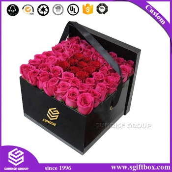 Customized Preserved Square Boxes for Packaging Flowers