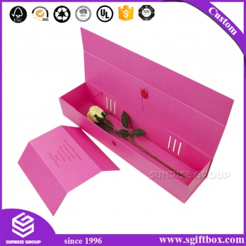 Single Rose Packaging Paper Flower Box