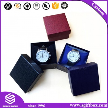 Creative Design Luxury Branded Custom Logo Cardboard Paper Watch Box