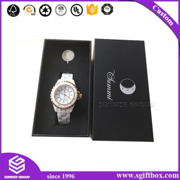 Manufacturer Wholesale Black Watch Packaging Gift Display Box