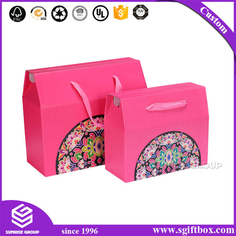 New Special Design Logo Printing Colorful Packaging Paper Bag