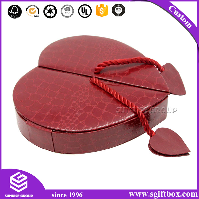 New Design Custom Heart Shape Gift Box for Packaging