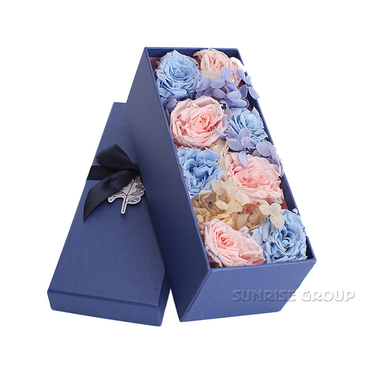 Wedding Flower Packaging Paper Rectangle Box