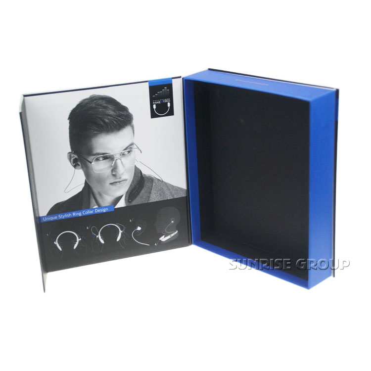 Custom Logo Printing Earphone Microphone Packaging Box