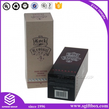 Custom Printing Paper Cardboad Cosmetic Gift Packaging Boxes for Perfume