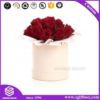 Wholesale Decorative Design Round Flower Gift Packaging Box