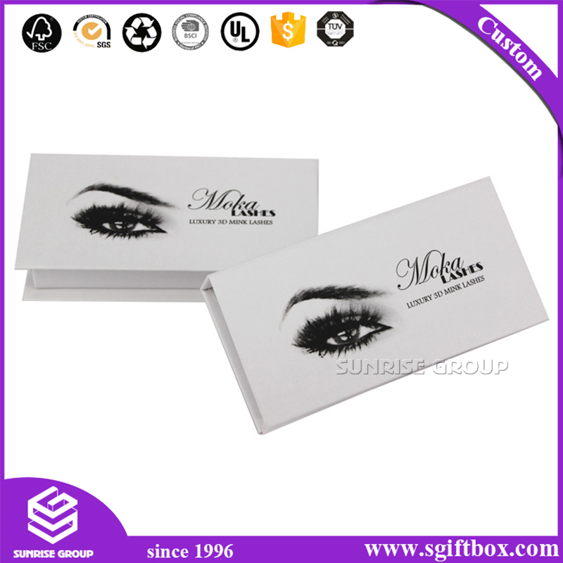 Wholesale Custom Cosmetic Paper Printing Eyelash Gift Packaging Box