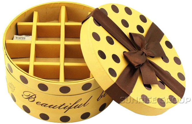 Customized Size Luxury Design Paper Gift Chocolate Box